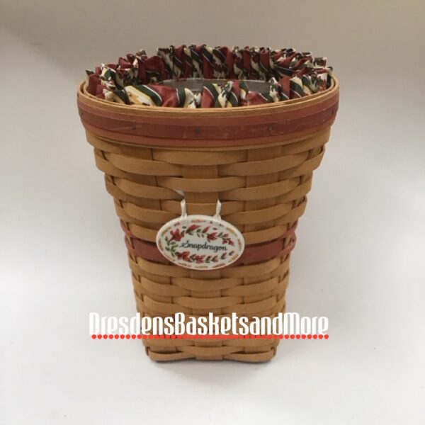 Longaberger 1998 May Series Snapdragon Basket Set*