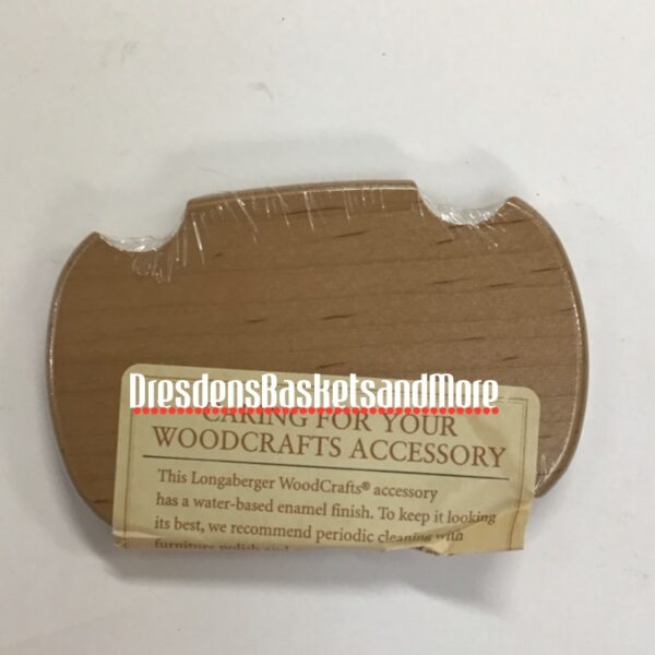 Longaberger Woodcrafts Tree Trimming Little Shopper Lid NIP