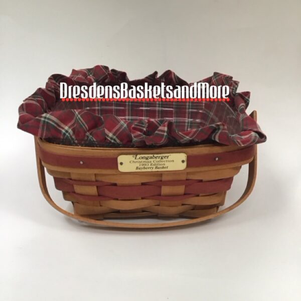 Longaberger 1993 Bayberry Basket Combo