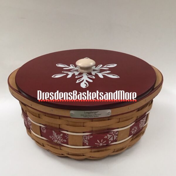 Longaberger 2010 Small Falling Snow Basket Set*