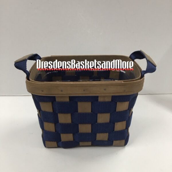 Longaberger 2007 Small Side Handle To Go Tote Basket w/ Protector*