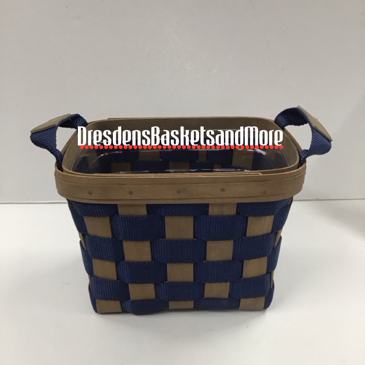 Longaberger 2007 Small Side Handle To Go Tote Basket w/ Protector*