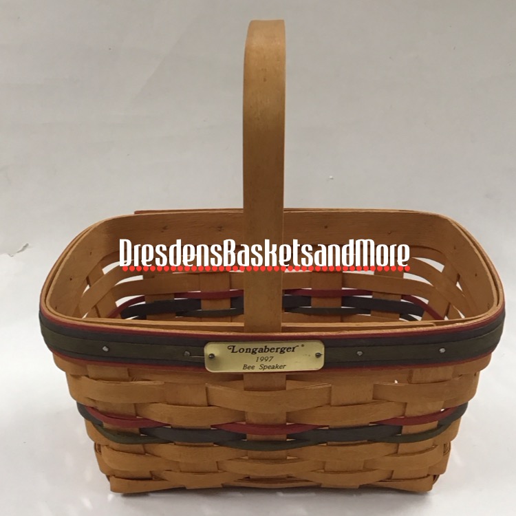 Bee Speaker 1997 Longaberger Basket SIGNED*