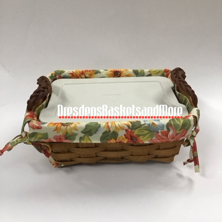 Longaberger 2008 Small Serving Basket Combo