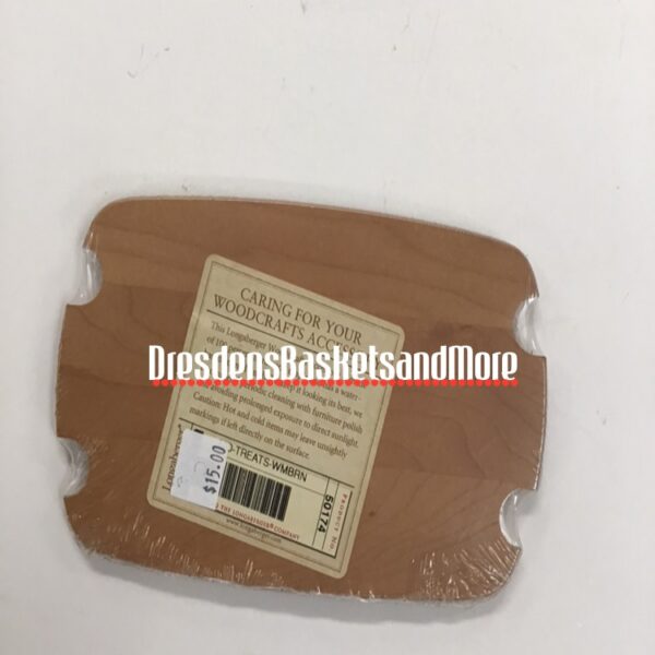 Longaberger Treats Lid Warm Brown