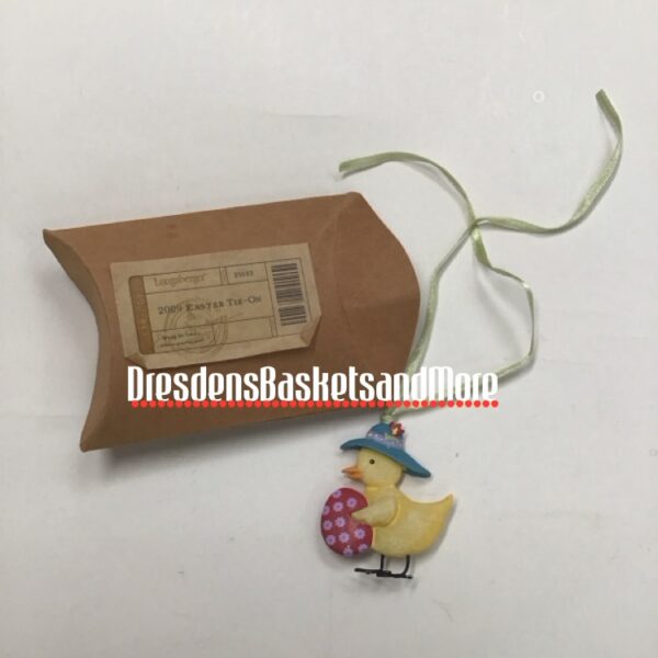 Longaberger 2009 Easter Tie On NIB