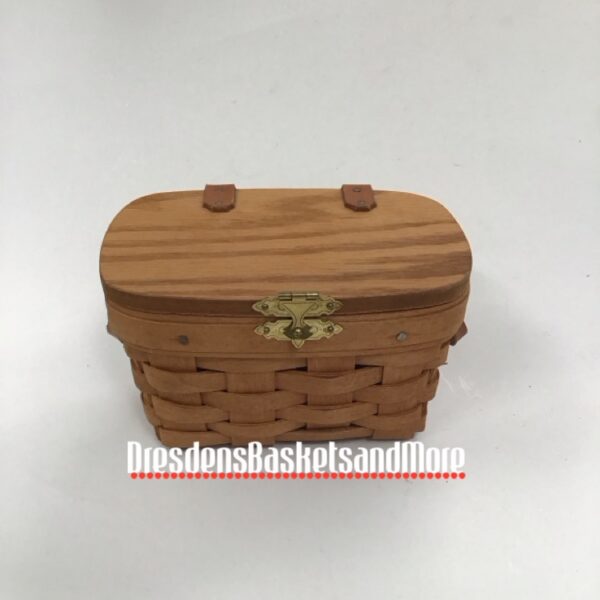 Longaberger 1992 Treasure Chest Basket SIGNED