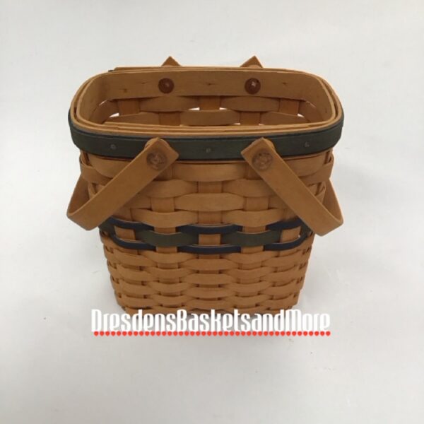 Longaberger RARE 2002 Little Membership Incentive Basket SIGNED