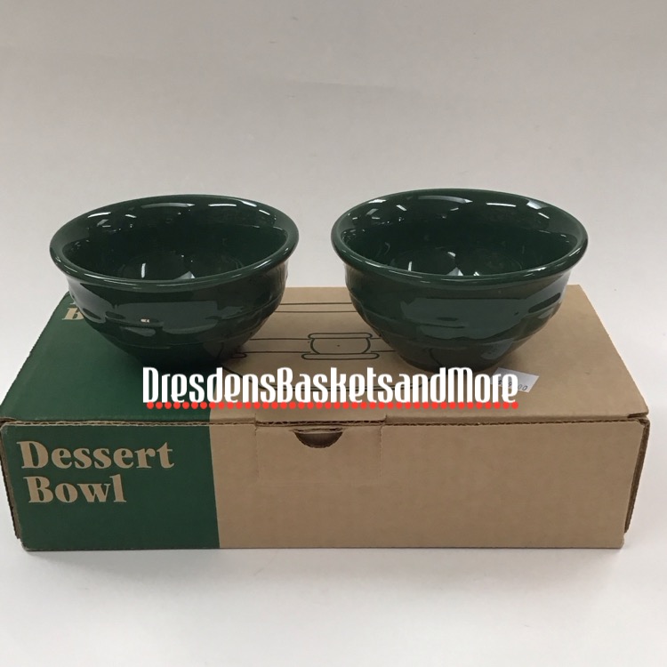 Longaberger Ivy Dessert Bowls Set Of 2 NIB