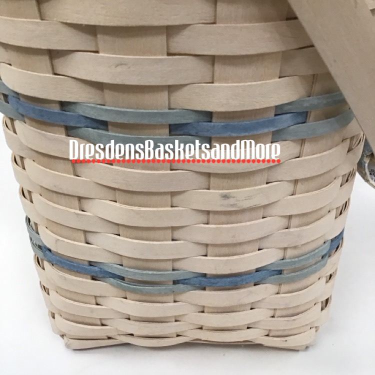 Longaberger April 2001 Partnering For Success Award Basket Set SIGNED*