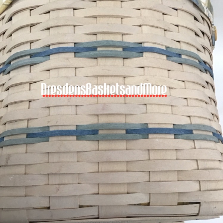Longaberger April 2001 Partnering For Success Award Basket Set SIGNED*