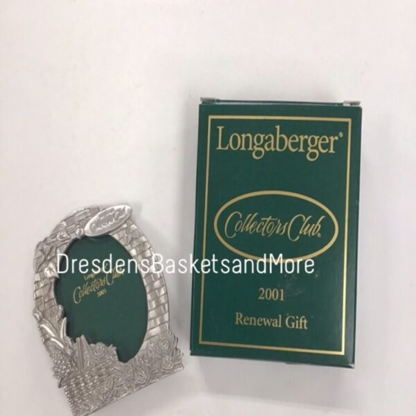 Longaberger CC 2001 Renewal Gift