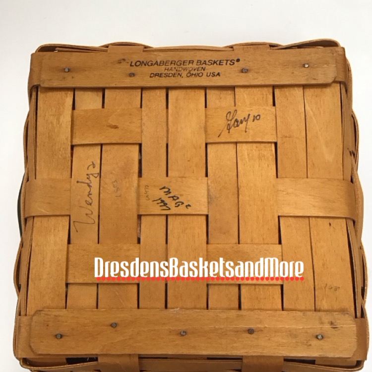 Longaberger 1997 Shades of Autumn Bountiful Harvest Combo* SIGNED