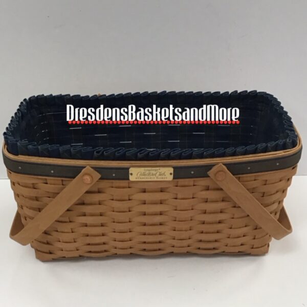Longaberger 2003 Collectors Club Membership Basket Combo SIGNED