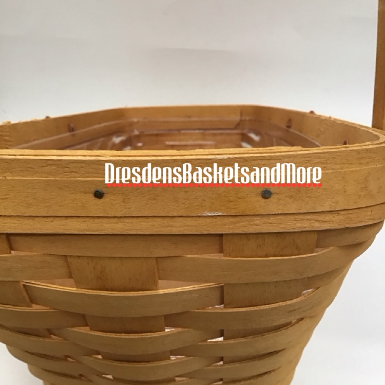 Longaberger 1999 Large Vegetable Basket w/ Protector*