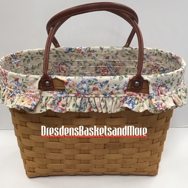 Longaberger 2008 Large Boardwalk Basket Combo*