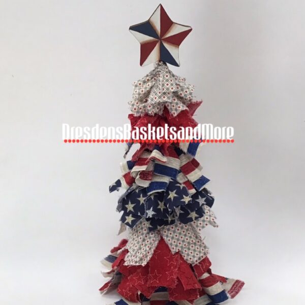 Rag Tree Red-White & Blue