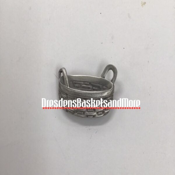 Longaberger Pewter Darning Basket Magnet