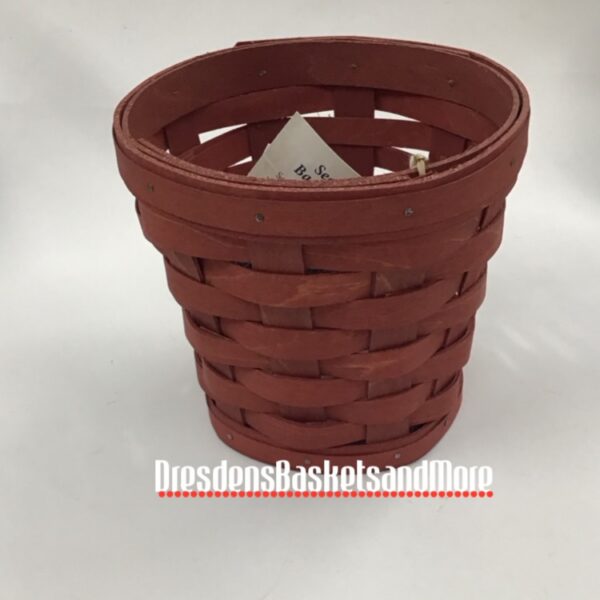 Planter Longaberger Sleeve Brick Red Extra Small