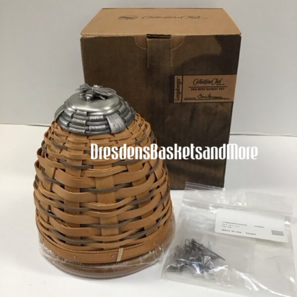 Longaberger 2010 Collectors Club Bee Hive Basket Set NIB