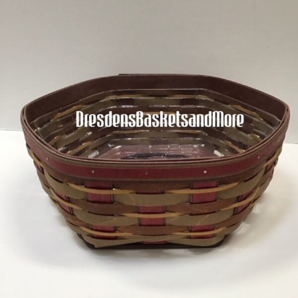 Longaberger 2011 Crimson Hill 14” Generations Basket w/ Protector*