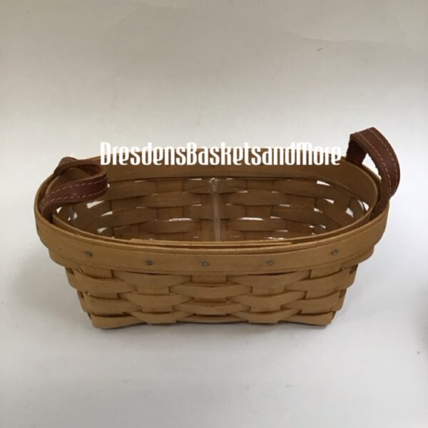 Longaberger 2003 Knick Knack Basket w/ Divided Protector