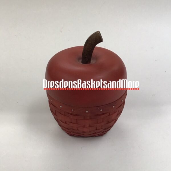 Longaberger Resin Red Apple Basket