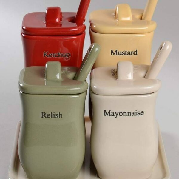 Longaberger Condiment Set NIB