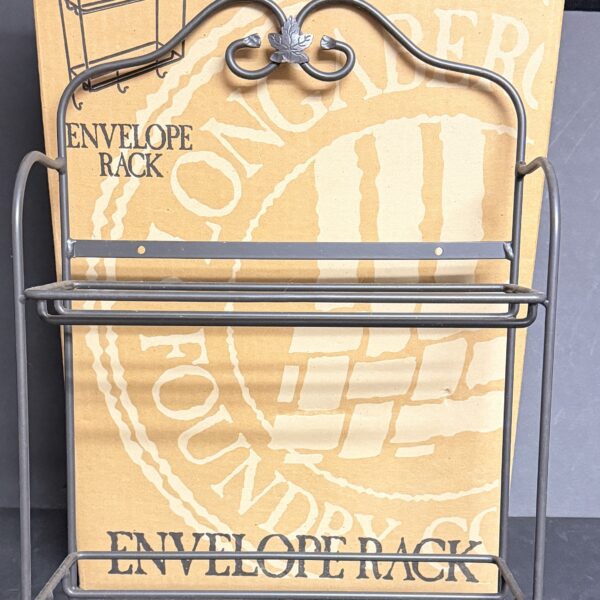 Longaberger WI Envelope Rack NIB