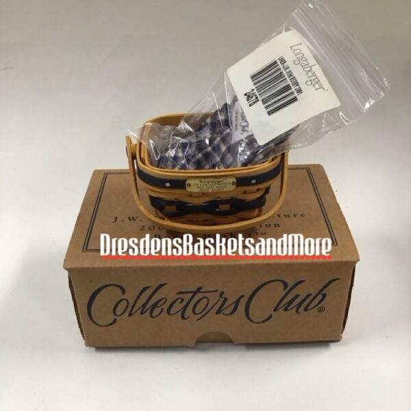 Longaberger 2001 Miniature Berry Basket Combo NIB