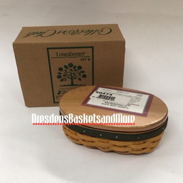 Longaberger 2001 Collectors Club Harmony Basket #5 NIB
