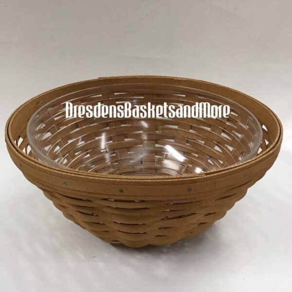 Longaberger Tapered Bowl Basket w/ Hard Protector