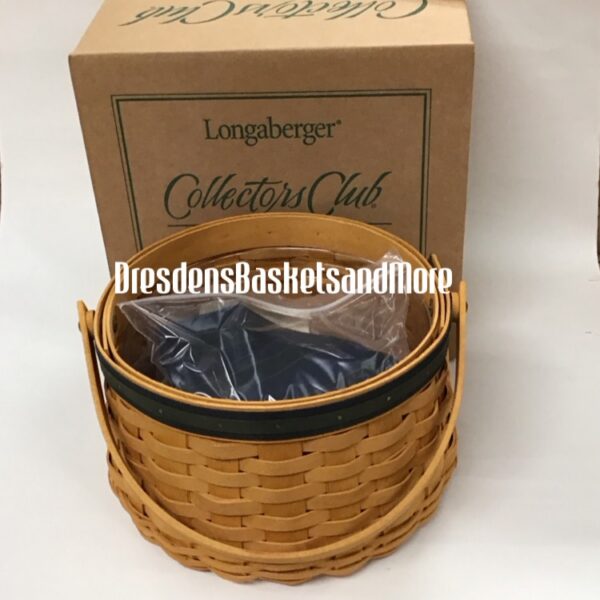 Longaberger Collectors Club 2001 Sewing Circle Basket Combo NIB