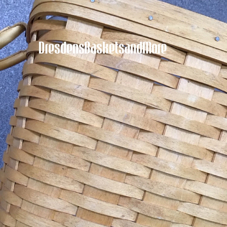 Longaberger 1998 Hostess Hope Chest Basket w/ Protector & Woodcrafts Lid*