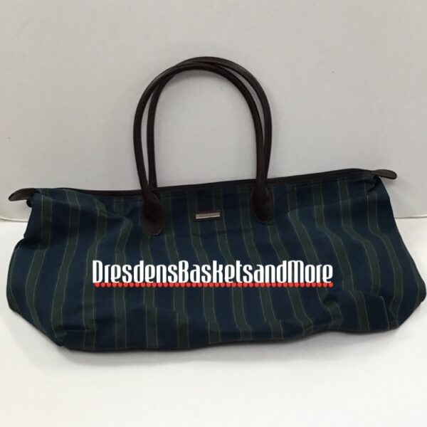 Longaberger Membership Stripe Tote Bag