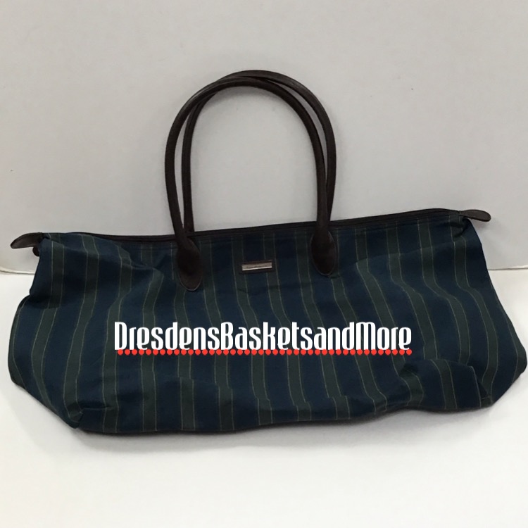 Longaberger Membership Stripe Tote Bag