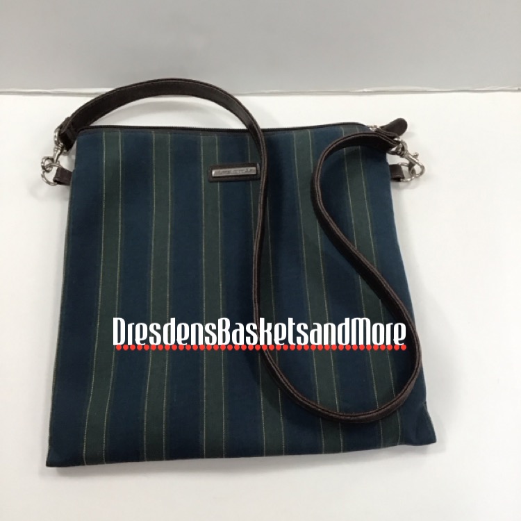 Longaberger Membership Stripe Slim Bag