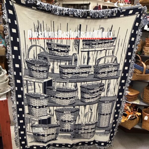 Longaberger JW Collection Throw