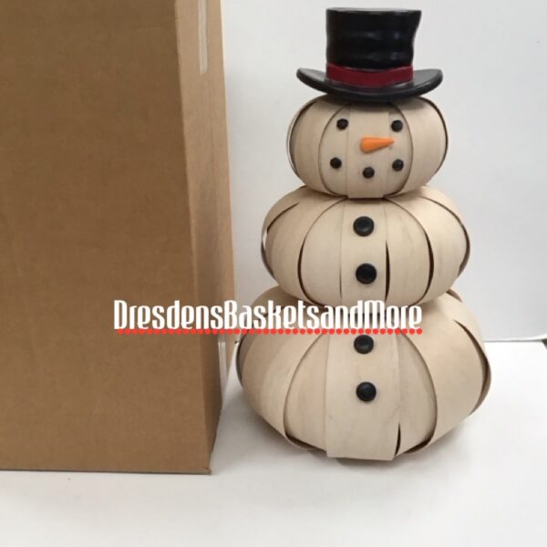 Longaberger 2012 Large Top Hat Snowman NIB*