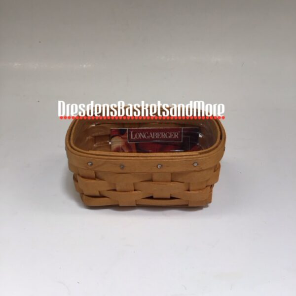 Longaberger 1998 Business Card Basket w/ Protector*