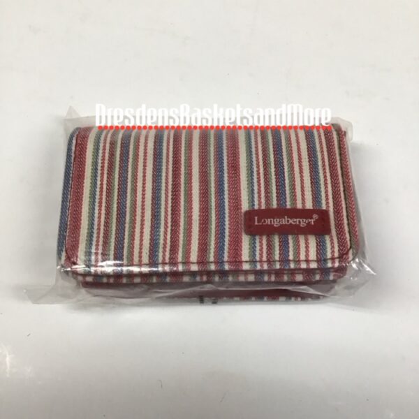 Market Stripe Longaberger Coin Purse