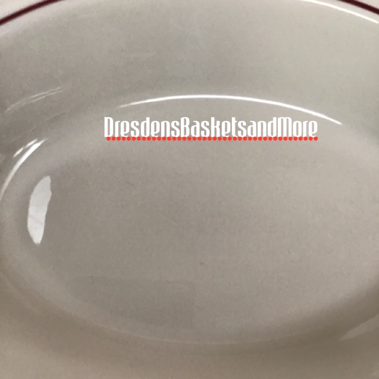 Longaberger Traditional Red Large Serving Bowl NIB*
