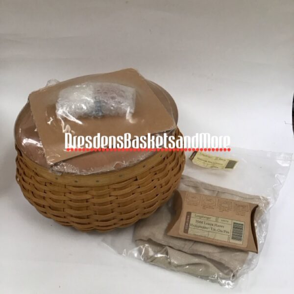 Longaberger 2004 Hostess Halloween Basket Set