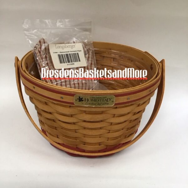 Longaberger 1999 Collectors Club Homestead Basket Combo