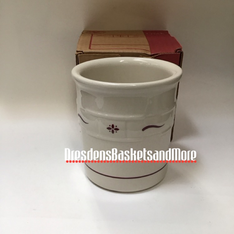 Longaberger Traditional Red 1 Qt Crock NIB