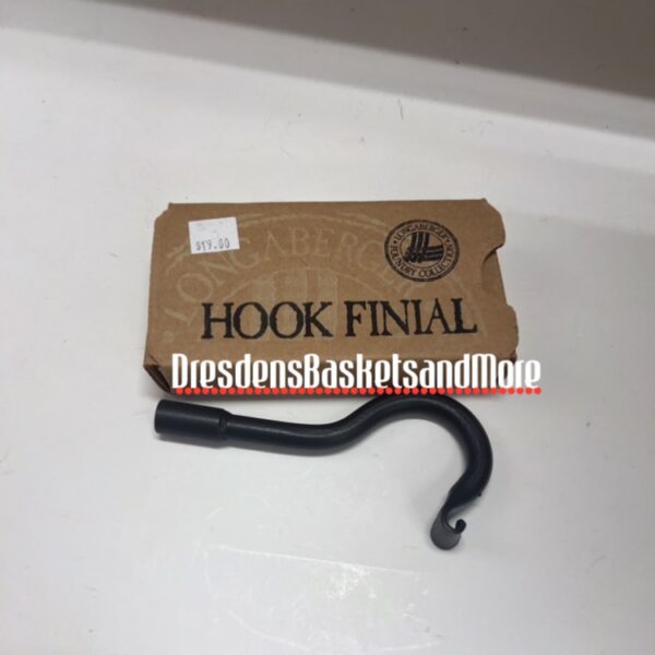 Hook Finial Longaberger Wrought Iron