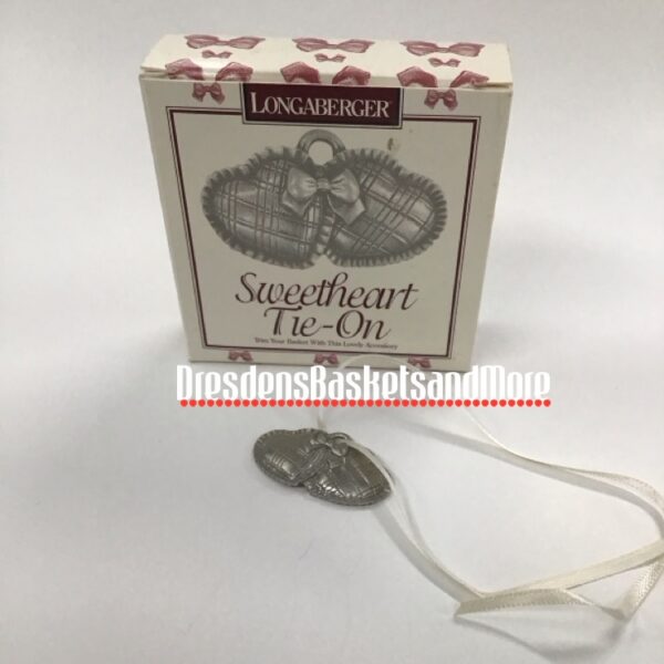 Sweet Treats Longaberger Pewter Tie On