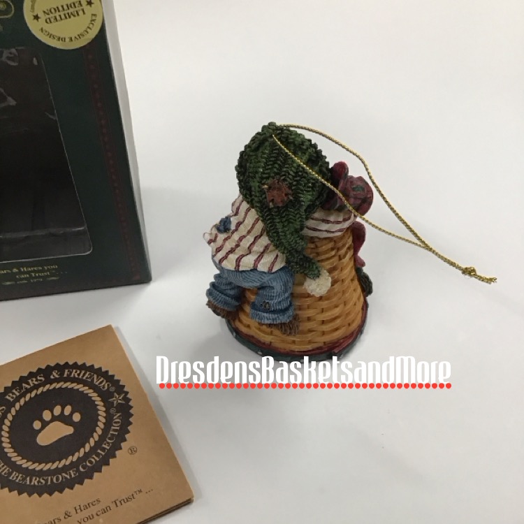 Longaberger Boyds Limited Edition Bell Basket Ornament NIB