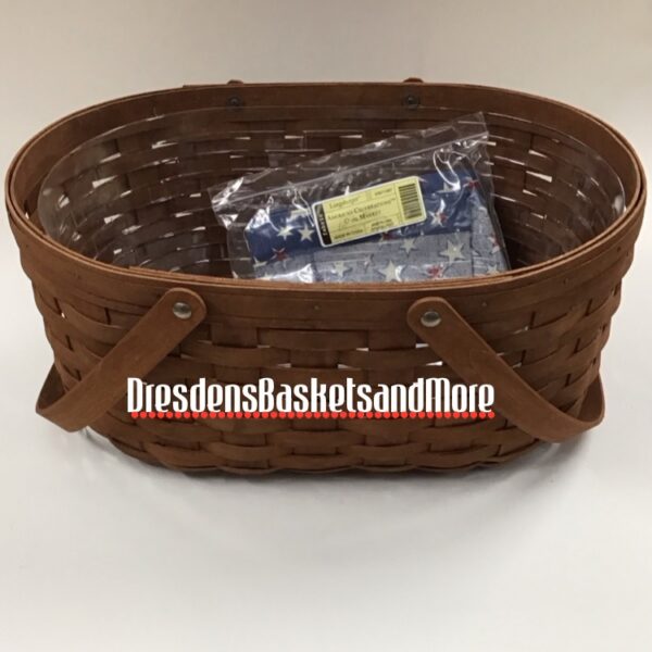 Longaberger 2008 Oval Market Basket Combo