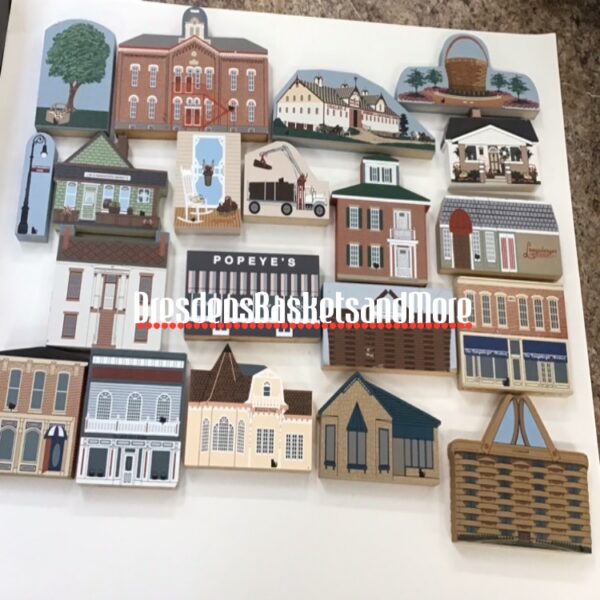 Cat's Meow 20 Piece Set 1990s to 2000 Longaberger *